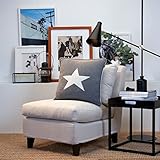 GANT Home One Star Knit Kissenhülle 50×50 elephant grey - 3