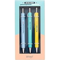 Penna Mr. Wonderful In Metallo - Scrivi Le Tue Idee In Inchiostro Blu - Foto 11