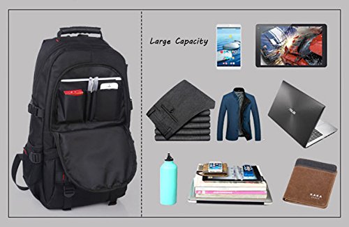 KAKA Laptop Rucksack Leichtgewichtiger Notebook Rucksack Mit F  chern Wasserabweisend Reisen Outdoor Rucksack Freizeit im Freien Wander Rucksack Multi