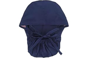 AIchenYW op haube hellblau OP Haube Stoff OP Hauben Kopfhauben Peeling Kappe Zahnarzt Chemo Bandana Op-Haube aus Stoff Langhaar Verstellbar Kochmütze Kopfhauben für Schönheit