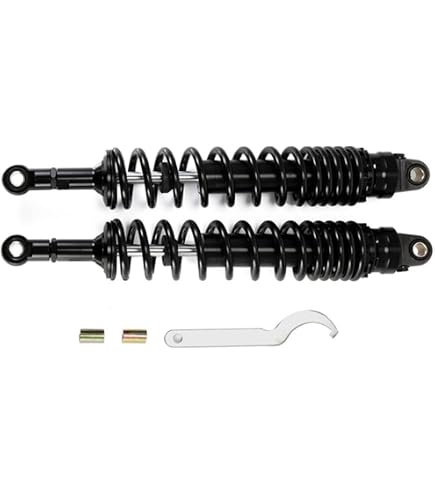 Universal Motorrad Stoßdämpfer – 310 Mm Länge, 12 Mm Feder, Für ATV, Quad, Dirt Bike, Bis 450 Kg Belastung