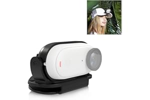 Fututech Telaio di Protezione Magnetica Regolabile per Insta360 GO 3/GO 2 Custodia di Protezione Supporto con Clip per Action Camera Protector Accessori