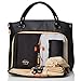 PacaPod Mirano Black Designer Baby Changing Bag - Luxury Black Tote 3 in 1 Organising System