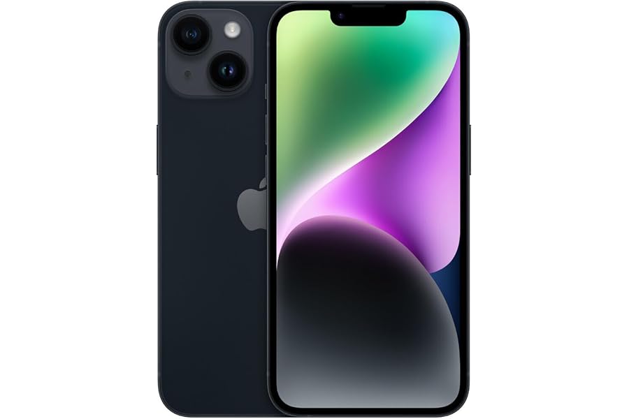 Apple iPhone 14, 128GB, Mitternacht (Generalüberholt)