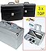 Produktbild 3x Auto Daypack Sportkoffer 2xKunstleder 1x ALU silber, Picknickkoffer mit Rollen + Teleskopgriff,standfest, Picknick- & Reisekoffer, Leder (Kunstleder), Lederimitat, geräumige Taschen mit 4 Rollen, Reisetasche, Trolley, Notenkoffer, Musikkoffer, für Handgepäck, Koffer für Auto Cabrio Dokumente Briefe Visagisten, Visagistenkoffer Flugreise Laptop Notebook Ordner PC Reisen Tablet Visagistenkoffer tablets 2x DIN A4-Ordner, USA Einkaufstrolley, Trolli