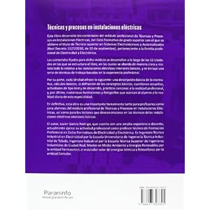 Técnicas y procesos en las instalaciones eléctricas (Electricidad Electronica)