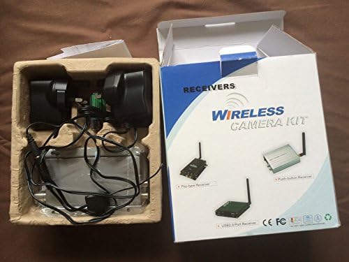 Surveillance Camera Kit inhalambrico, Babies, Garages, Business, Babysitters,.....