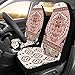 Produktbild Rtosd Glorious Wonderful Ethnic Style Benutzerdefinierte Fit Auto Drive Autositzbezüge Protector Für Frauen Automobil Jeep Truck SUV Fahrzeug Full Set Zubehör Für Erwachsene Baby (Set Von 2 Front)