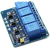 ARCELI Modulo relè a 4 canali 5V con scheda di espansione protezione accoppiatore ottico