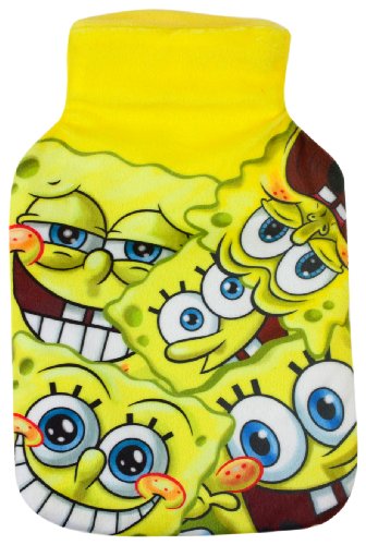 Preisvergleich Produktbild Character World SpongeBob Schwammkopf Wärmflasche mit Überzug Heads