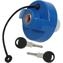 Bouchon STS Bleu Pour Réservoir D'Eau Camping-Car/Caravane - Avec Serrure Et Aération - Diamètre 77mm - Fabriqué En Allemagne
