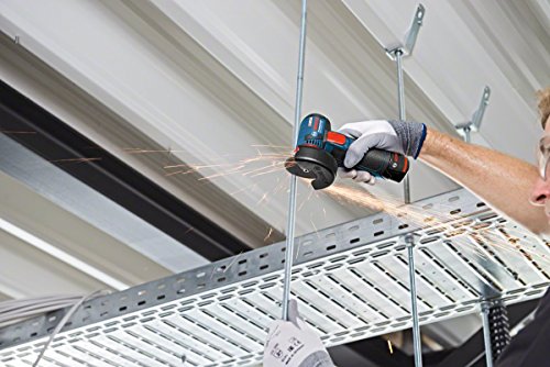 Bosch Professional GWS 12V-76 Akku-Winkelschleifer (ohne Akku, ohne Ladegerät, Scheibendurchmesser: 76 mm in L-BOXX) 06019F2003 - 4