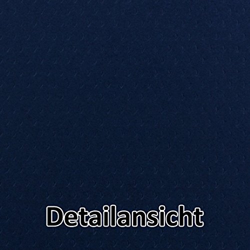 Karton DIN A5 mit Fischgrätenmuster in Dunkelblau | 20 Stück | Bogen mit Strukturprägung | 210 x 148 mm – 240 g/m² | Karte ohne Falz – Ideal zum Basteln, Scrapbooking, Grußkarte | GUSTAV NEUSER - 2