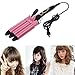 Vicky Store 1 Pc Woman Three Barrel Hair Curling Iron Waver 25CM