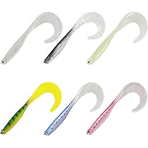 Set 8 Esche Da Pesca In Gomma - Artificiali Per Spinning E Trota | Acqua Dolce E Salata - Foto 9