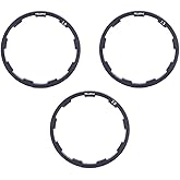 NA 3pcs Bike Freewheel Cassette Washers Lightweight Aluminum Alloy Axle Hub Spacer for Bicycle Road Mountain Bike