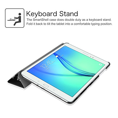 Fintie Samsung Galaxy Tab A 9.7 Hülle Case – Ultra Schlank Superleicht Ständer Smart Shell Cover Schutzhülle Etui Tasche mit Auto Schlaf / Wach Funktion für Samsung Galaxy Tab A 9.7 T550N / T555N 24,6 cm (9,7 Zoll) Tablet-PC, Don’t Touch - 9