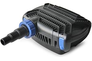 AquaOne Eco Teichpumpe CTF-B 5000 30 Watt 5000l /h I Hochwertige Teichpumpe mit Filter I Spezielle Pumpe für den Gartenteich I Filterpumpe Teich I Teich Pumpe