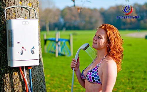 Eccotemp ce-l5 Durchlauferhitzer Tragbarer Snapshot zu Gas Propan/Butan Außen mit Dusche (30mbar) - 3