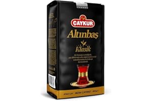 ÇAYKUR Altınbaş Golden Tips Black Tea, Premium Gourmet Schwarzer Tee, loser Blatttee, kräftige Teeknospen, reiches Aroma, 500g