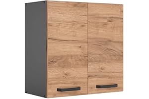 Vicco elément Haut de Cuisine R-Line, Chêne de Force doré/Anthracite, 60 cm