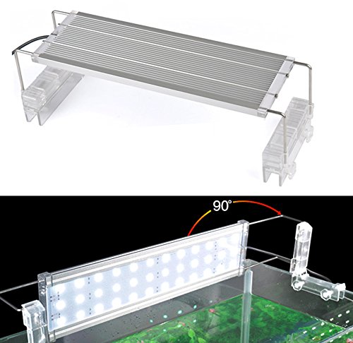 PANTALLA DE LUZ LED SUPERSLIM PARA ACUARIO 60-80CM LEDS BLANCOS