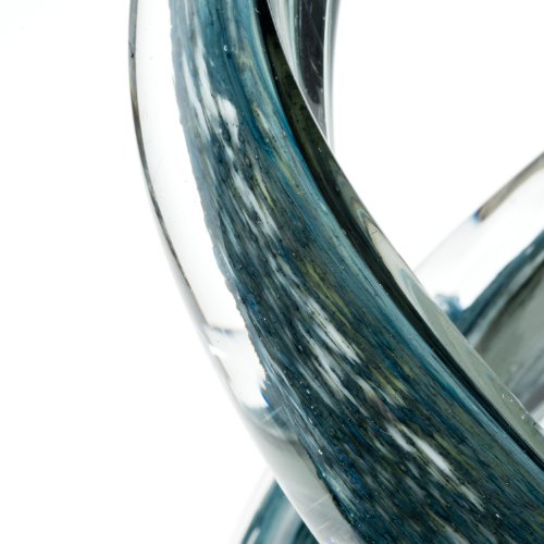 Leonardo Turn 064110 Sculpture 49 cm Grey and Black