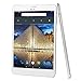 Produktbild Winnovo M798 Tablet Pc 4G, 7.85 zoll Tablet Android 5.1 mit SIM Karte (Quad Core, 16 Go ROM, HD 1024x768, Doppelkamera, Bluetooth, Wifi) - Silbermetall