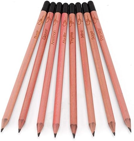 Sprouting Pencil Herb Pack - Plantable Pencil with Seeds, Set of 8, 2 Pack