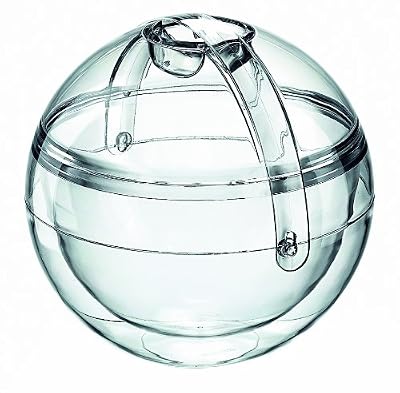 Guzzini 09870000 Seau à Glace Transparent 20 x 20 cm