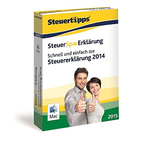 Preisvergleich Produktbild SteuerSparErklärung 2015, Mac-Version (für Steuerjahr 2014)