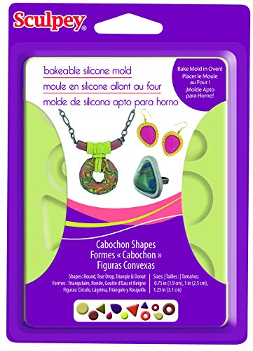 Polyform Sculpey Silikon bakeable mold-cabochon