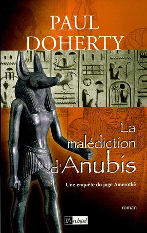 couverture de : La mal&eacute;diction d'Anubis