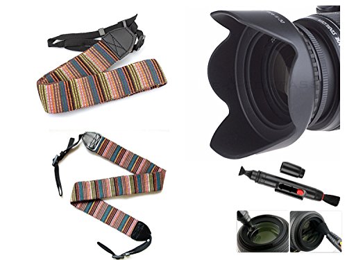 Fp900  Camshot Fleur Lens Hood   vintage Camera Starp   Lenspen pour Nikon Coolpix P900  P900s Digital Camera