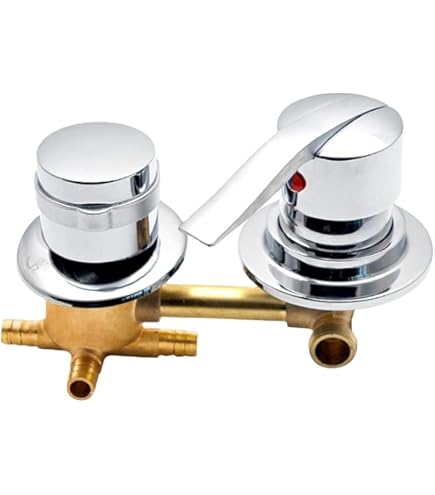 AFRUDDR 2/3/4/5 Manier 10/12,5/14,5 cm Messing Doucheschakelaar Bediening Douche Kranen Mixer Douche Cabine Accessoires Douche Vave Diverter