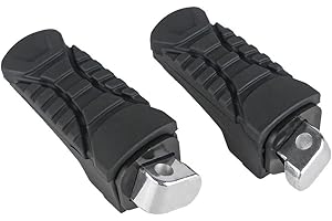 KROREN Moto Pedane Per Per BMW R1200GS LC Per ADV S1000XR R 1200 GS Poggiapiedi passeggero posteriore Pedane Pedane in alluminio Staffa Copertura in gomma Pedane Pedali (Color : 2)