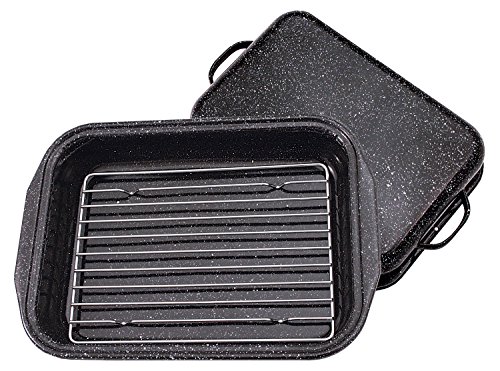 Preisvergleich Produktbild GRANITEWARE Grille Tout 0535 Bräter, Karbonstahl