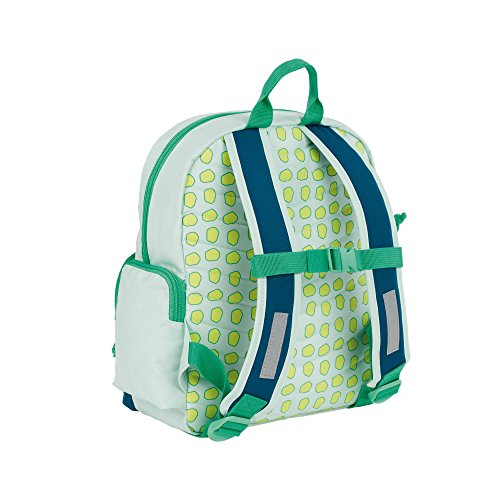 Lässig Lässig Kinderrucksack Medium Backpack Kindertasche mit Brustgurt, Wildlife Schildkröte, Blau Sac à dos enfants, 30 cm, Bleu (Blue)
