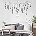 Produktbild Wandtattoo, Wandsticker Wasserdicht Wandaufkleber Wandsticker Kinderzimmer Jungen Aufkleber Deko für Babyzimmer Kinderzimmer Schlafzimmer Flur Möbel Wohnaccessoires Boho Gefieder