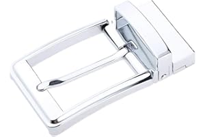 F Fityle Fibbia Cintura Reversibile Accesserio Uomo Per Cinture Scarpe Stivali Borse