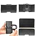 DMG Executive Cell Phone 4in Pouch Carrying Case with Belt Clip Holster for Nokia X2 (Black) RS.299.00