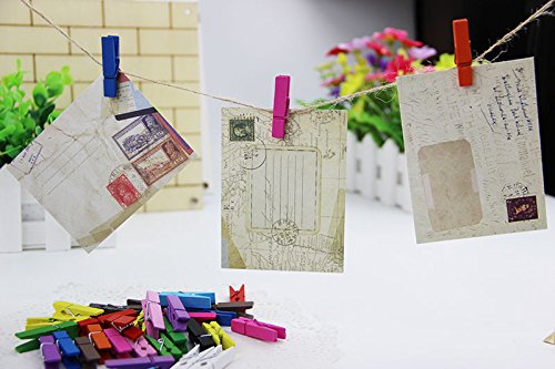 Westeng 50pcs Clips De Fotos De Madera Juego de la ropa mini ropa Clip DIY Craft Memo Papel abrazadera Clips dise  o Tribal 3 5 0 8cm Mix color reviews Westeng 50pcs Clips De Fotos De Madera Juego de la ropa mini ropa Clip DIY Craft Memo Papel abrazadera Clips dise  o Tribal 3 5 0 8cm Mix color