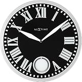 Die Maße der runden Wanduhr sind ø 43 cm x 4 cm