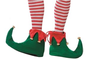 Generique - Chaussures Elfe de Noël Adulte