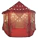Produktbild Shayson Kinder Spielplatz Prinzessin Schloss Zelte, freien tragbare großen Spielhaus, perfekte Indoor Spielzeug Geschenk für Kind Kleinkinder (Mit kleinen Sterne leuchten)(Geschenk zum Muttertag)