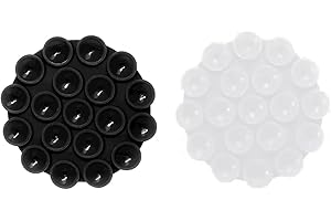 AMZFUK Silikon-Saugnäpfe für Alle Handy-Modelle,Anti-Rutsch-Handyhalter für Selfies und Videos,Telefonhalter Anti Rutsch Handyhalter für Selfies und Videos- Schwarz/Weiss