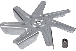 INATECK Bosch Siemens Constructa Balay Neff 00650472 ORIGINAL Flügel Ventilatorflügel Lüfterflügel Ventilatorlüfterrad 150mm Backofen auch passend für Blaupunkt Junker Koenic Lynx Pitsos Profilo Tecnik Viva