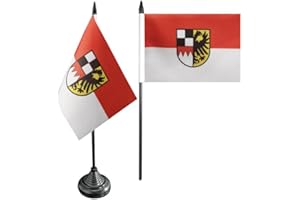 Flaggenfritze Tischflagge/Tischfahne Deutschland Mittelfranken + gratis Aufkleber