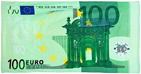 Gibra® Beach Towel Bath Towel 70 x 140 cm: €100 Note Design