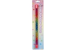KEYCRAFT Glitter Rainbow Baton